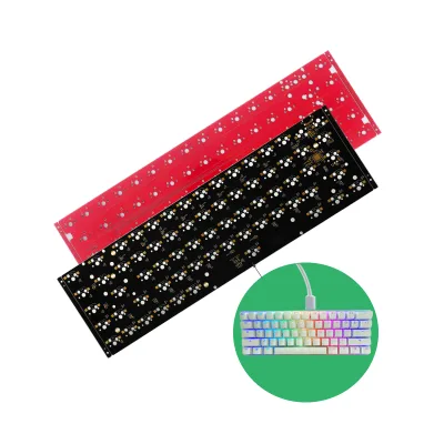 Shenzhen Manufacturer customized prototype circuit boards double-side pcb keyboard pcb pwb