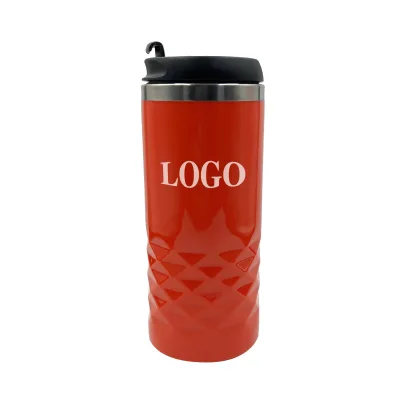 Wholesales Modern Double Stainless Steel Manufacturers Coffee Car Cups Travel Mug Unique Shaped Hot Cups