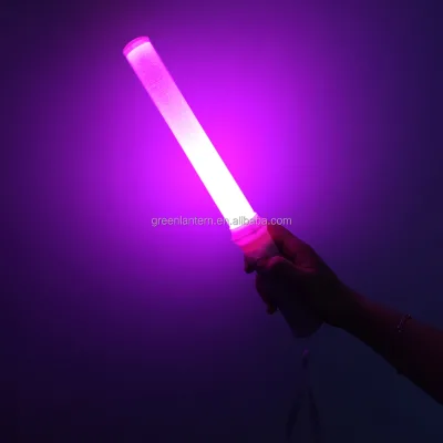Glow LED Stick Concert Promotions Fans Club Hand-held Cheering Colorful Light up Stick Party Event Battery Powered Glow Light