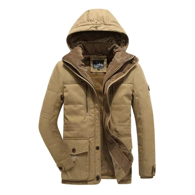 2024 Winter New Men's Cotton-padded Household Plus Fleece Thickened Warm Casual Large Size