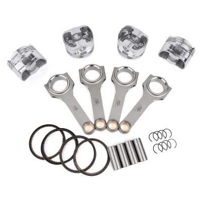 4340 Forged Steel Performance Con Rod Forged 4032 Aluminum Piston STD Set for Motor Boat Yamaha 1800 SVHO FX FZR FZS Spare Parts