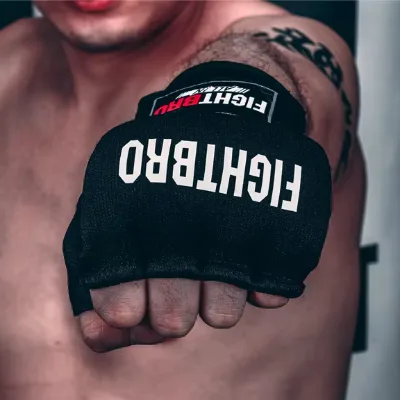 Custom Universal Boxing Gloves-Polyester Fiber Half Finger/Fingerless Design Hand Grips for Training