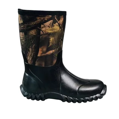 New Trending Mid-Calf Neoprene Rubber Hunting Boots