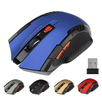 2.4GHz Wireless Mouse Optical Mice with USB Receiver Gamer 1600DPI 6 Buttons Mouse for Computer Laptop Accessories Mouse Gamer