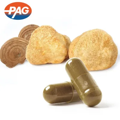 Reishi Extract Cordyceps Capsule Immune Booster Cordyceps Militaris Extract Reishi Mushroom Capsules