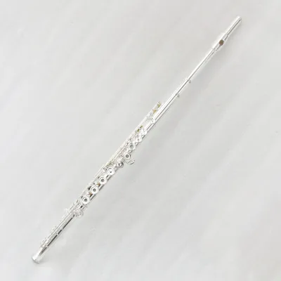 High End Transverse Flute 925 Solid Silver Head Joint Flute Music Instrument Professional Metal Flute