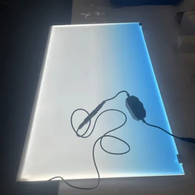 Customizable Size LED Aquarium Light White or RGB Color with Magnetic Connector for Fish Tank
