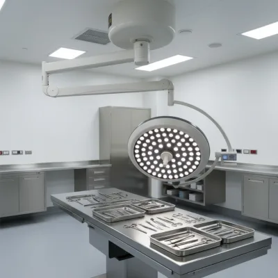 Dimmable Hanging & Mobile Type Surgery Light with High Brightness Shadowless Surgical Light OT Light