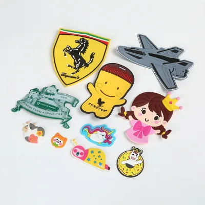 Luggage Garments Clothing Badge Accessories Customized Pattern Logo PVC Trademake Seal Drop Plastic Soft Rubber Label