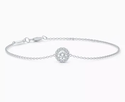 round brilliant diamond bracelet