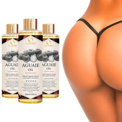 Wholesale New Arrival Natural Ahuaje Extract Product Beauty Booty Booster Buttock Lifting Firming Butt Enlargement Aguaje Oil
