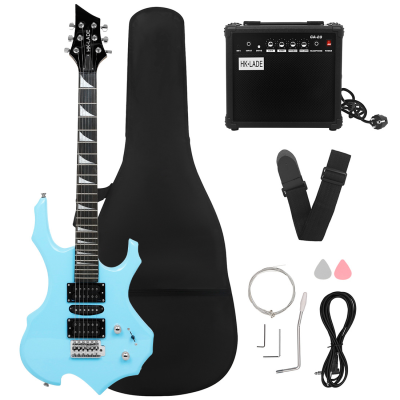 Wholesale 24 Item Electric Guitar Set, Rock Guitar with Speaker, Beginner Guitar Manufacturer