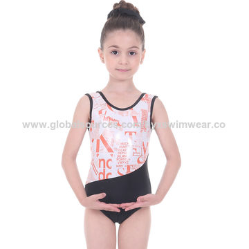 Girls Gymnastics Leotards One-Piece 3-14 Years Practice Outfit