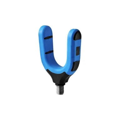 U Shaped Rod Rest Head TPE ABS Soft Rubber Anti Slip 8mm Universal Screw Sturdy Durable Multi Color Fishing Rod Rest Head