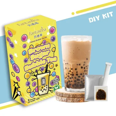 Brown Sugar Milk Tea DIY Kit Includes Straw For Beverage Training