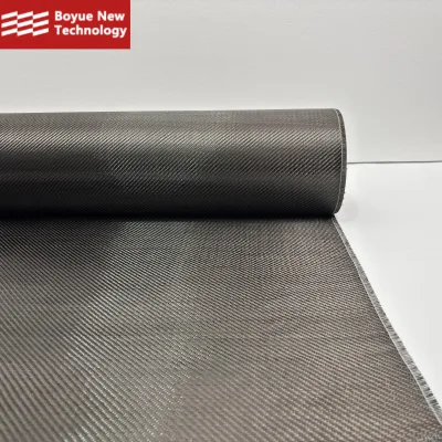 Carbon Fiber Fabric 3k 200gsm 240gsm Abrasion Resistant Carbon Fiber Roll Woven Fabric for Kayak Pulp