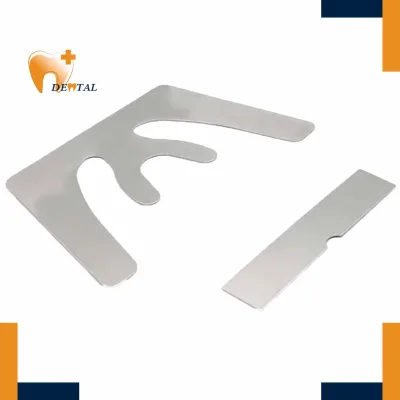 Dental Three-dimensional Jaw Flat Plate Full Denture Determination Guide Plate Bite Plate Aluminum Alloy Dental Laboratory