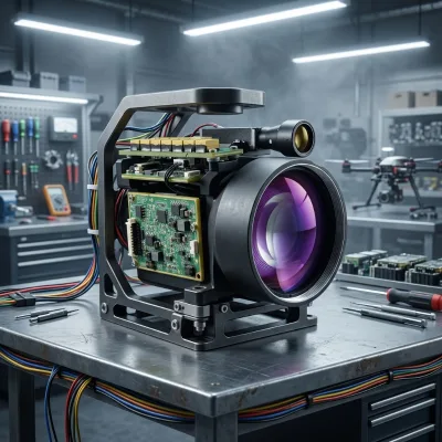 Farsight LRF1040S >3km (UAV >3km) Long Distance 1535nm Eye Safe Compact Rugged 10x Magnification 98% Detection Laser Range