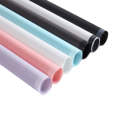 China Suppliers Flower Wrapping Paper Floral Packaging Paper With Floral Printing Edge