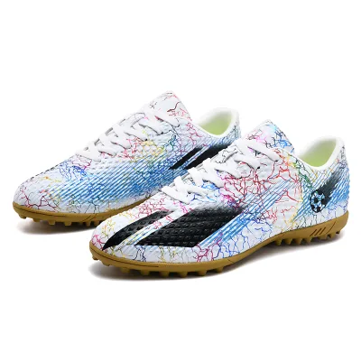 Short Spider Lace up Unisex Soccer Footwear Flat Zero Drop Sole Sport Football Outdoor Soccer Shoes