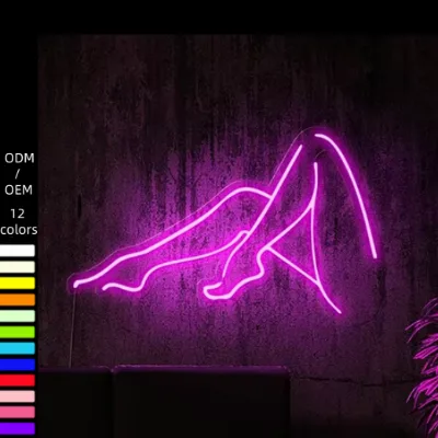 Sexy Legs LED Neon Light Room Decoration Bedroom Layout Quality Assurance LED Neon Light Business Bar Signs