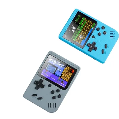 New hot sale 400 Games Handheld Mini 8 Bit Retro Game Console in Box 400 in 1 Handheld Video Game Player Boy