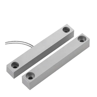 Wired NC Type Magnetic Contact Sensor Switch ABS Material Door Window Magnetic Switch
