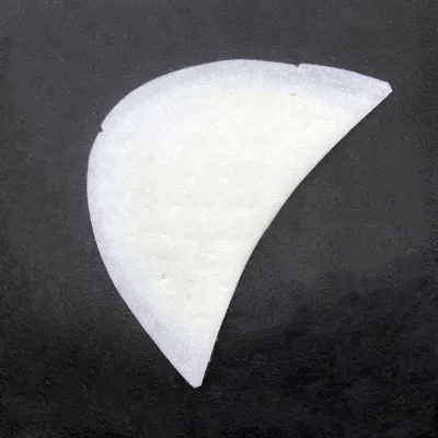 Needle-cotton Shoulder Pads for Coat White Anti-Slip & Eco-Friendly Unisex-XT-82483 Size 24*13.5*0.8CM