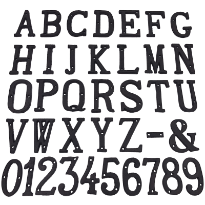 5 Inch House Numbers Address Numbers for Houses, Farmhouse, Garage, Shop, Offices, Hotel, LETTER D