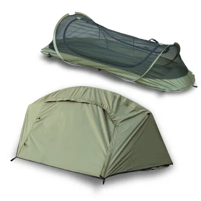 Good Selling Polyester Single Person Automatic 1-2 People Quick Open Individual Made Durable Outdoor Hiking Tent