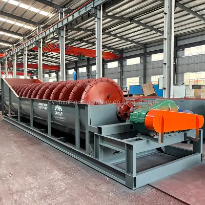 Thailand Tin Antimony Iron Ore Washer Machine Mining Construction Sand Washing Machine Spiral Sand Washer