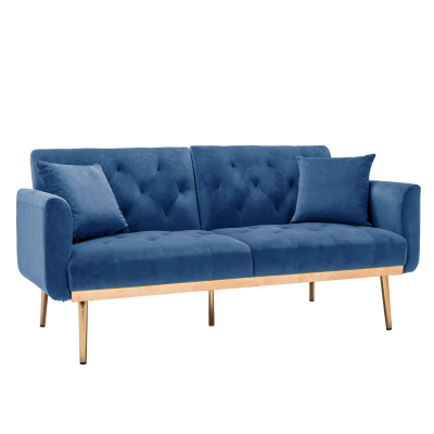 Home Living Room Furniture Sofa One Piece Fabric Upholstery Sleeping Sofa Bed