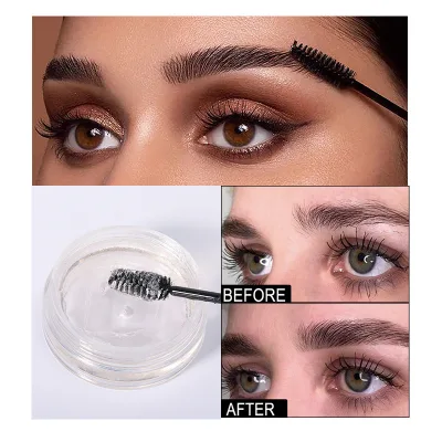 Vegan, Cruelty-Free, Moisturizing Formula Avocado Eyebrow Soap, 3D Natural & Organic Brow Gel Care for Thicker, Healthier Brows