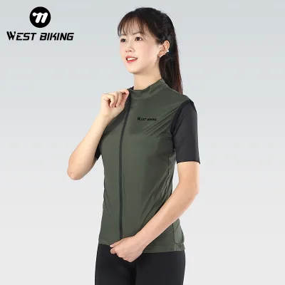 WEST BIKING Summer Thin Cycling Vest Breathable Not Stuffy Outdoor Sports Vest Unisex Cycling Clothing Accessories