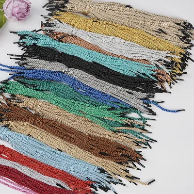 pp Twist Rafia String Roll Paper Bag Handle Rope Cord Bag Handle Cord Ribbon With Plastic Tips