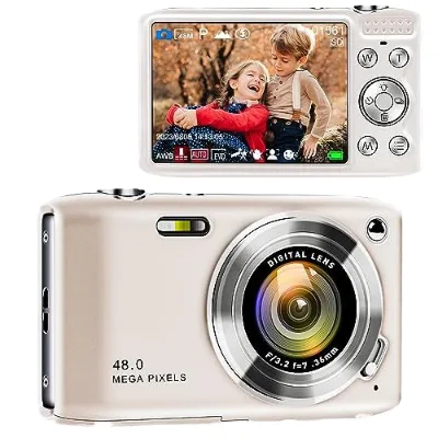 4K 48MP Digital Camera for Vlogging Selfies youtube Photo Picture Camera Video and Audio Vlog 4k ultra hd Dslr Digital Camera