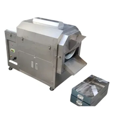 Automatic Electric Gas Commercial Roaster for Coffee Bean Seed Walnut Nuts Cashew Sesame Almond Cacao Bean Peanut