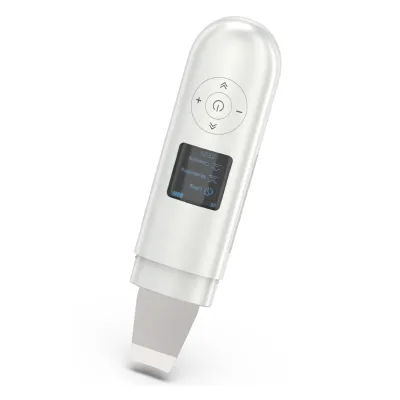 2023 High Quality Skin Spatula Blackhead Remover Pore Cleaner Ultrasonic Skin Scrubber Skin Scrubber Spatula