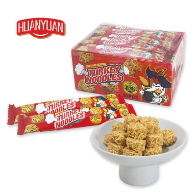 Wholesale Food Bulk Mini Crispy Instant Noodle Asian Turkey Noodle