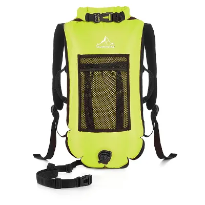 Lightweight Swimming Open Mesh Pocket Removable Rucksack Emergency Aid Rescue Dry Bags Waterpoof Buoy Backpack