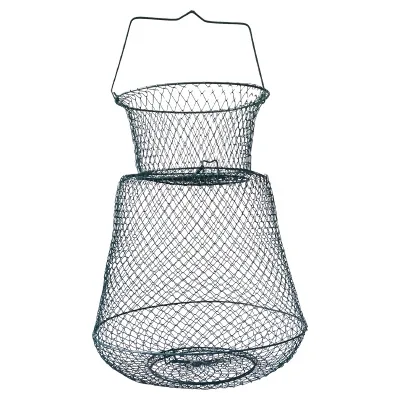 Portable Foldable Floating Fish Basket Collapsible Training Equipment for Fishing Bait Storage and Crayfish Keeping
