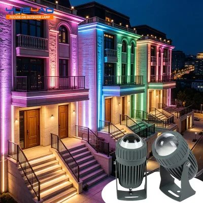 Ultra-Narrow Beam Angle 5 Adjustable IP65 LED Spotlight with High Brightness and Long Range Focusing