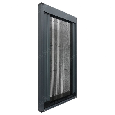 Customized Aluminum Screen Window Horizontal Folding Window Single Screen Windows for Sale