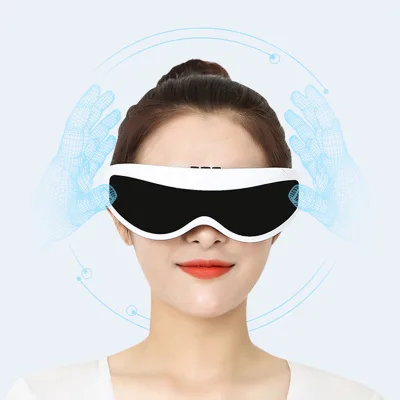 Battery Operated Mini Roller Timing Control Eye Massager Care Eye Massage Vibrator to Relax Stress Therapy Eye Massager Glasses