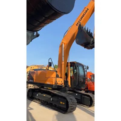 Used Excavator Hyundai 220-9S Tracked Original Korea High Efficiency and Quality Yanmar Engine on Sale