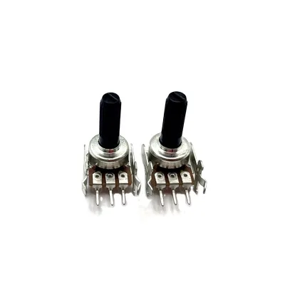 12mm Square Stereo 50K Horizontal Potenciometro Insulated Shaft Rotary Panel Potentiometer