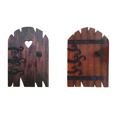 Vintage Garden Courtyard Wooden Handicraft Products Home Decoration Items