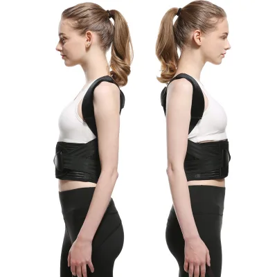 Custom Adjustable Neoprene Upper Posture Correction Belt Comfortable Back Straightener Clavicle Belt Posture Corrector
