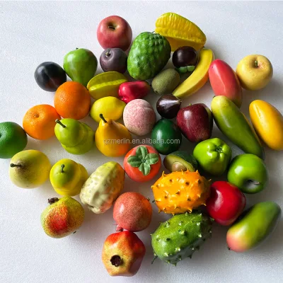 Artificial Red Apple Decoration Fake Fruits Lifelike Photo Props Model for Christmas Display