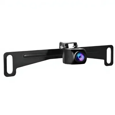 DeYongwang Super Clear 720P Fish Eye Wide Angle U.S. License Plate Frame Dual-Purpose Rear View Camera Waterproof NIGHT VIEW
